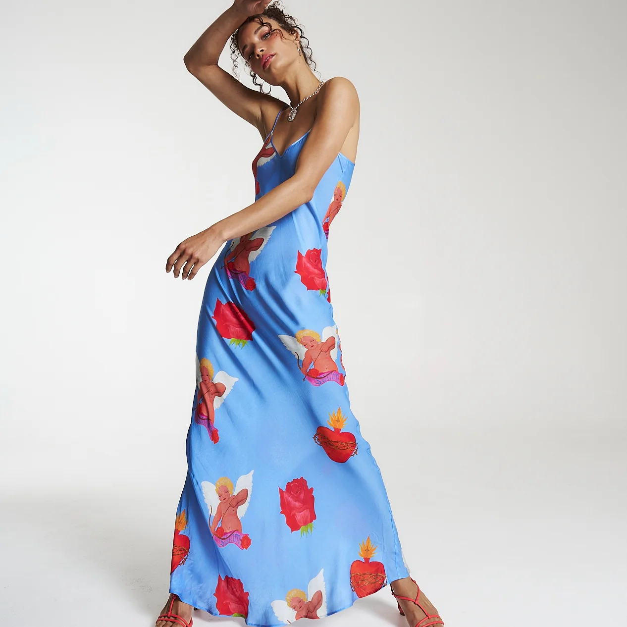 SUMMI SUMMI Womens Maxi Siren Dress - Capulet - Image 13