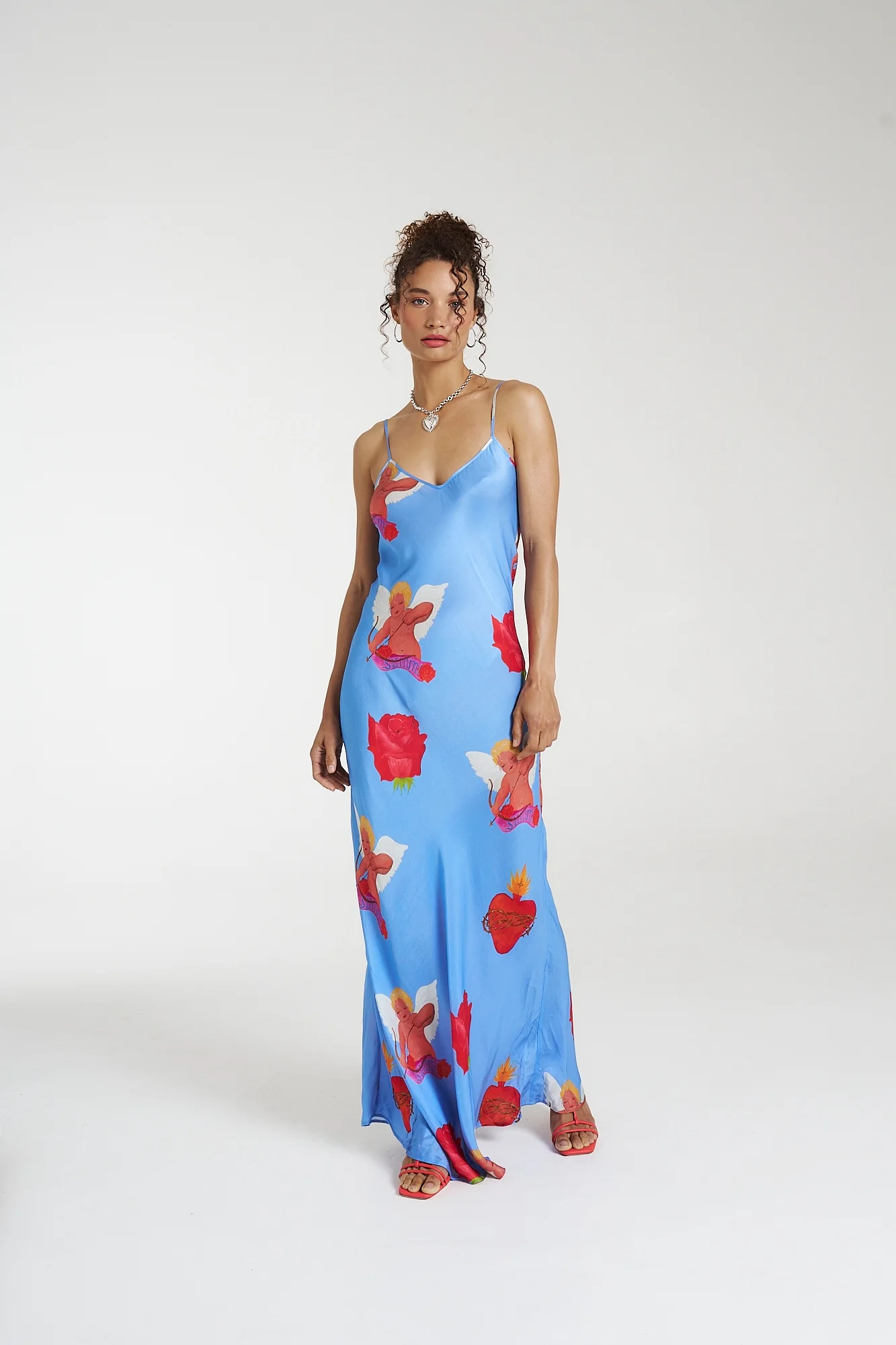 SUMMI SUMMI Womens Maxi Siren Dress - Capulet - Image 9