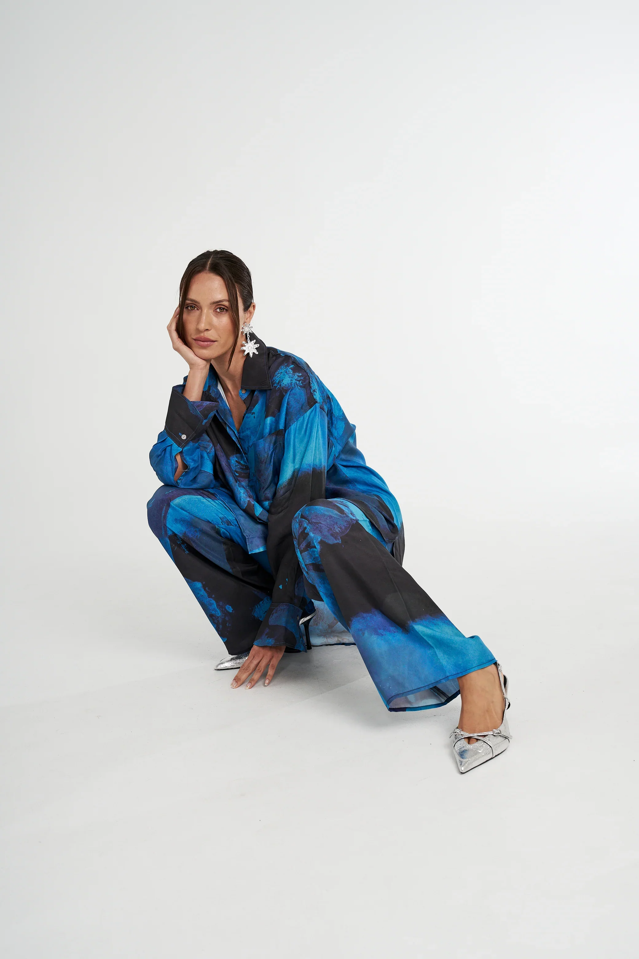 SUMMI SUMMI Womens Relaxed Drawstring Pant Dark Lumen - Image 10