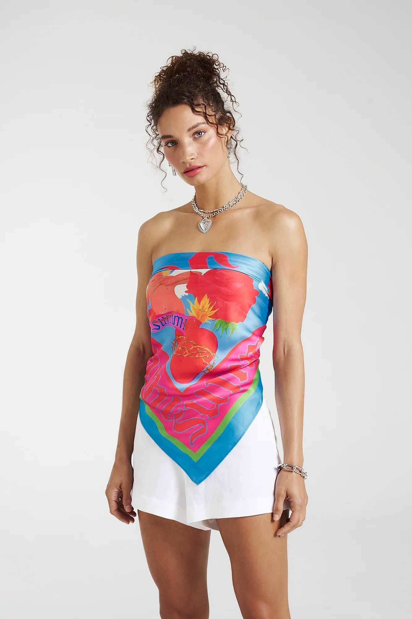 SUMMI SUMMI Womens Scarf - Capulet - Image 7