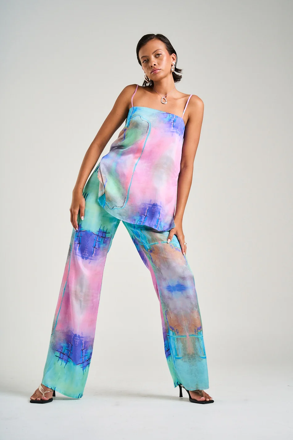 SUMMI SUMMI Womens Tunic Top in H20 Print - Image 6