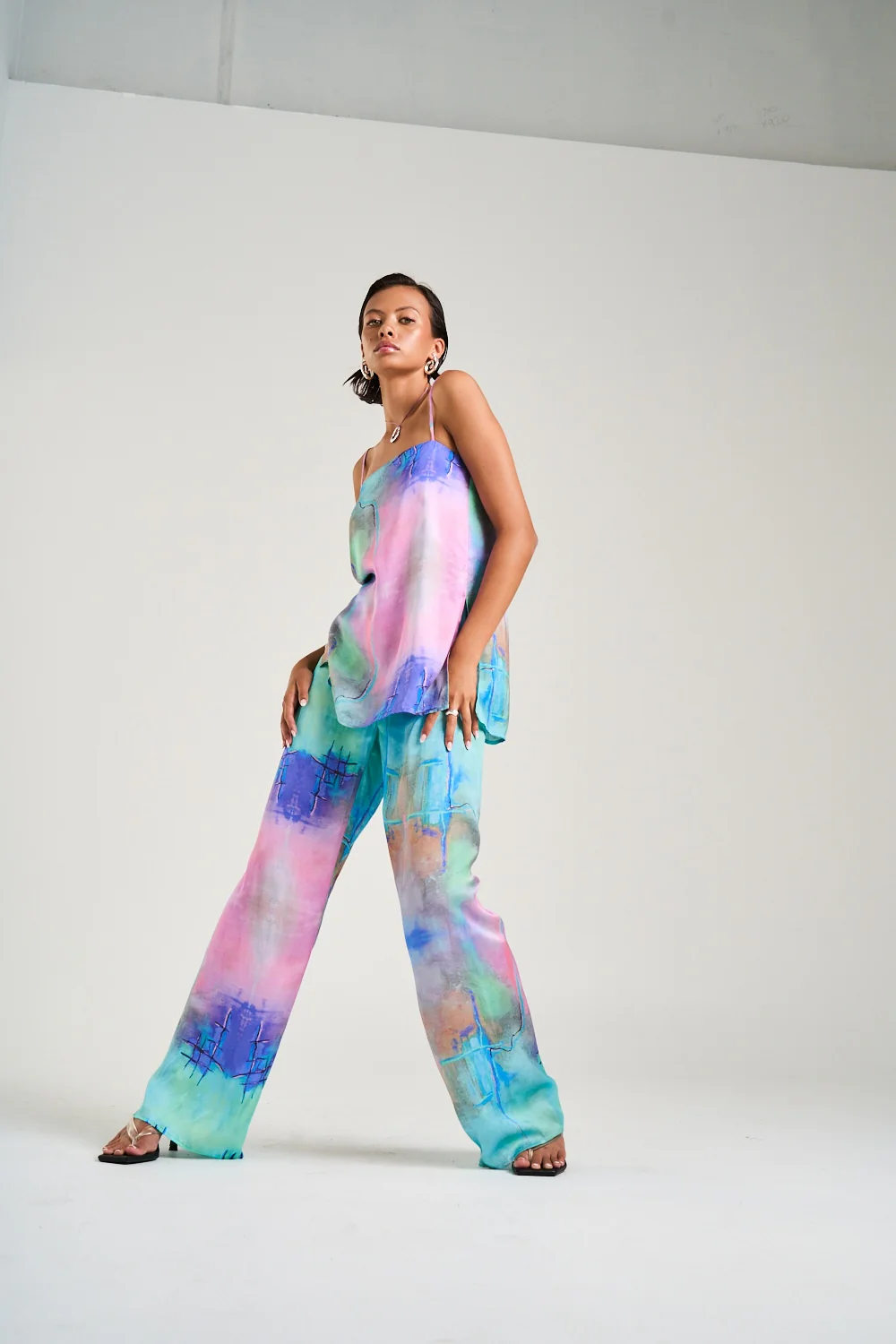 SUMMI SUMMI Womens Tunic Top in H20 Print - Image 8