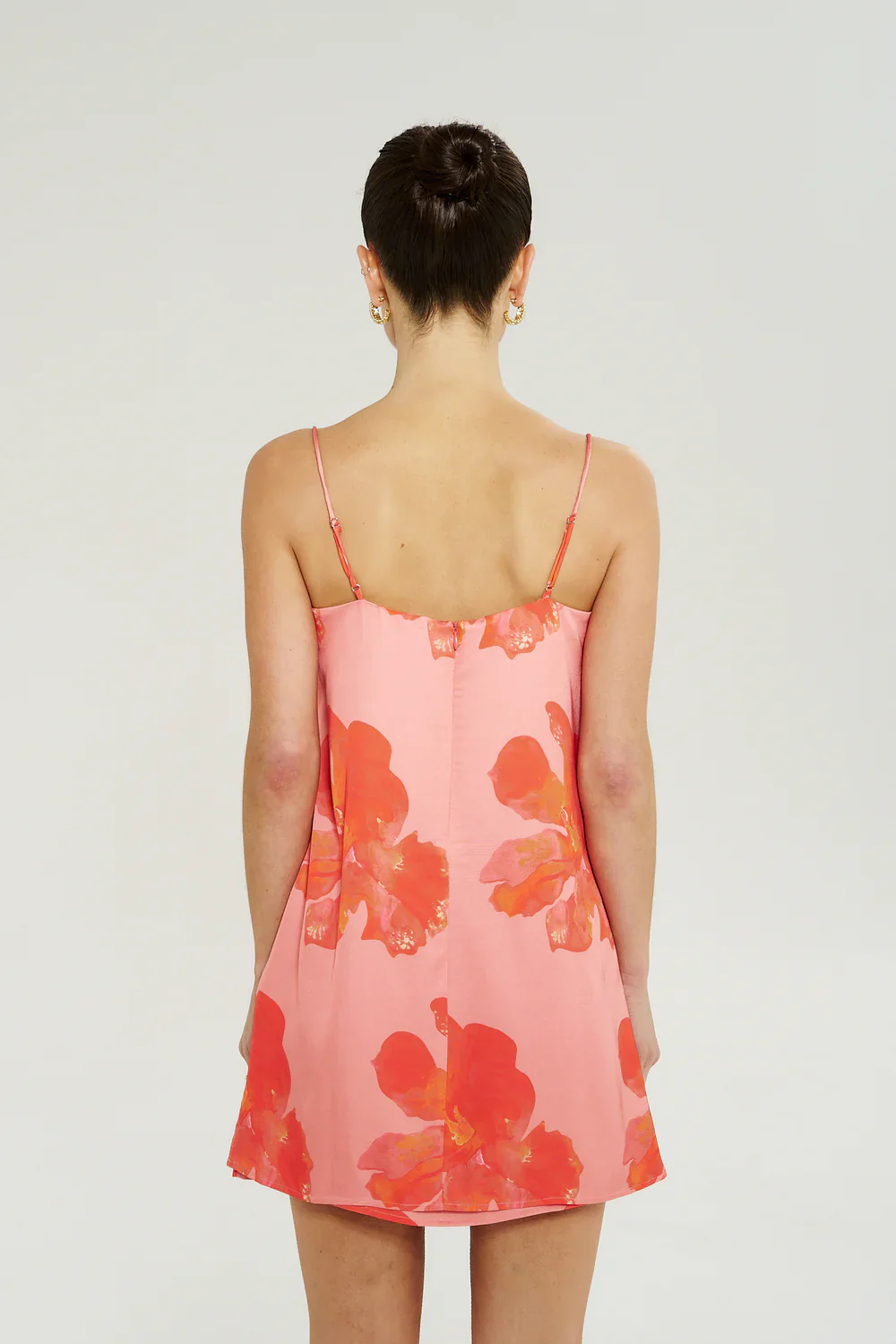 SUMMI SUMMI Womens Tunic Top in Peach Petals - Image 3