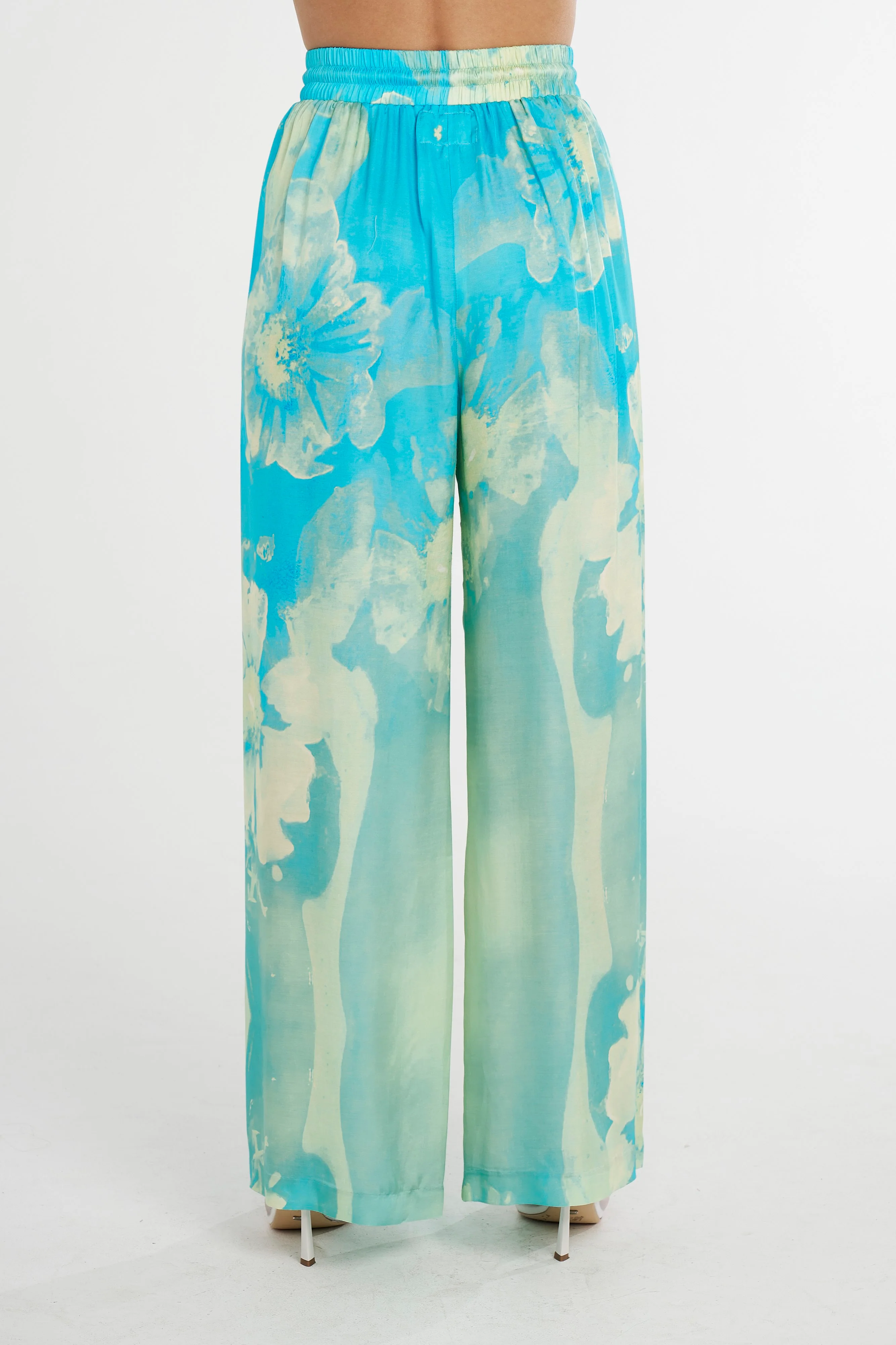 SUMMI SUMMI Womens Wide Leg Pant Lemon Lumen - Image 3