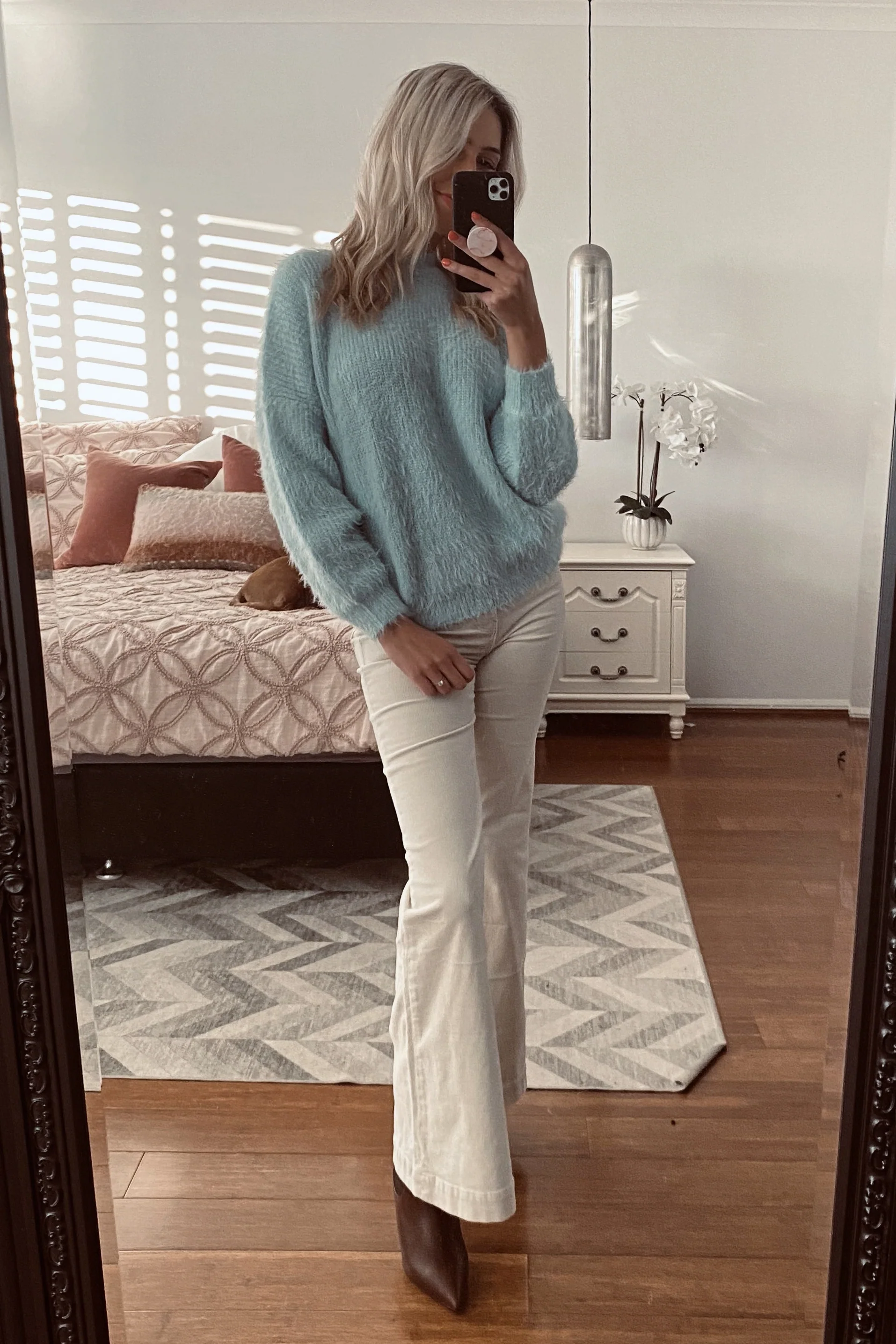 Sundays The Label WOMENS COZI KNIT - BABY BLUE - Image 3