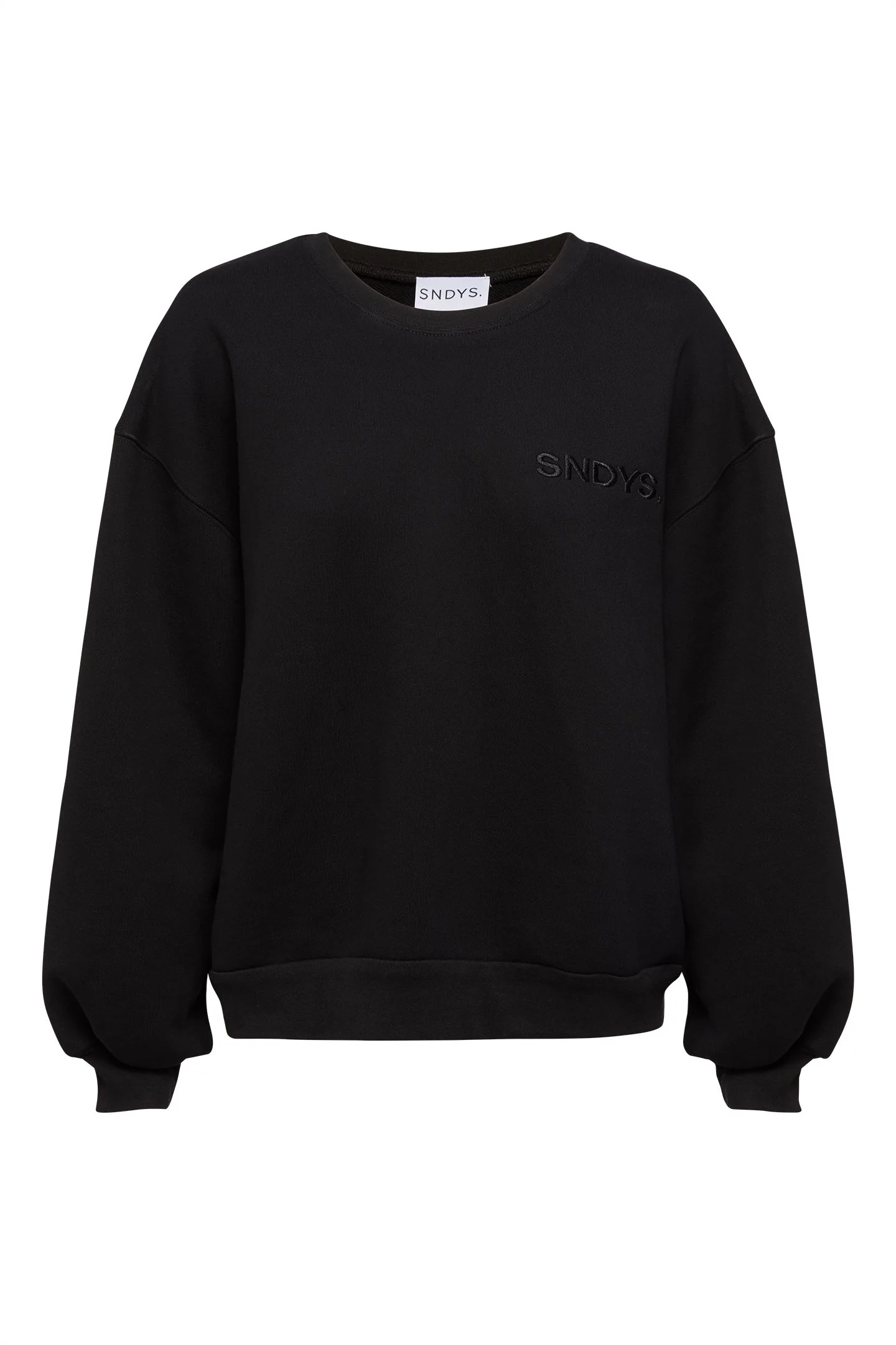 Sundays The Label WOMENS FLIX SWEATER - BLACK - Image 2
