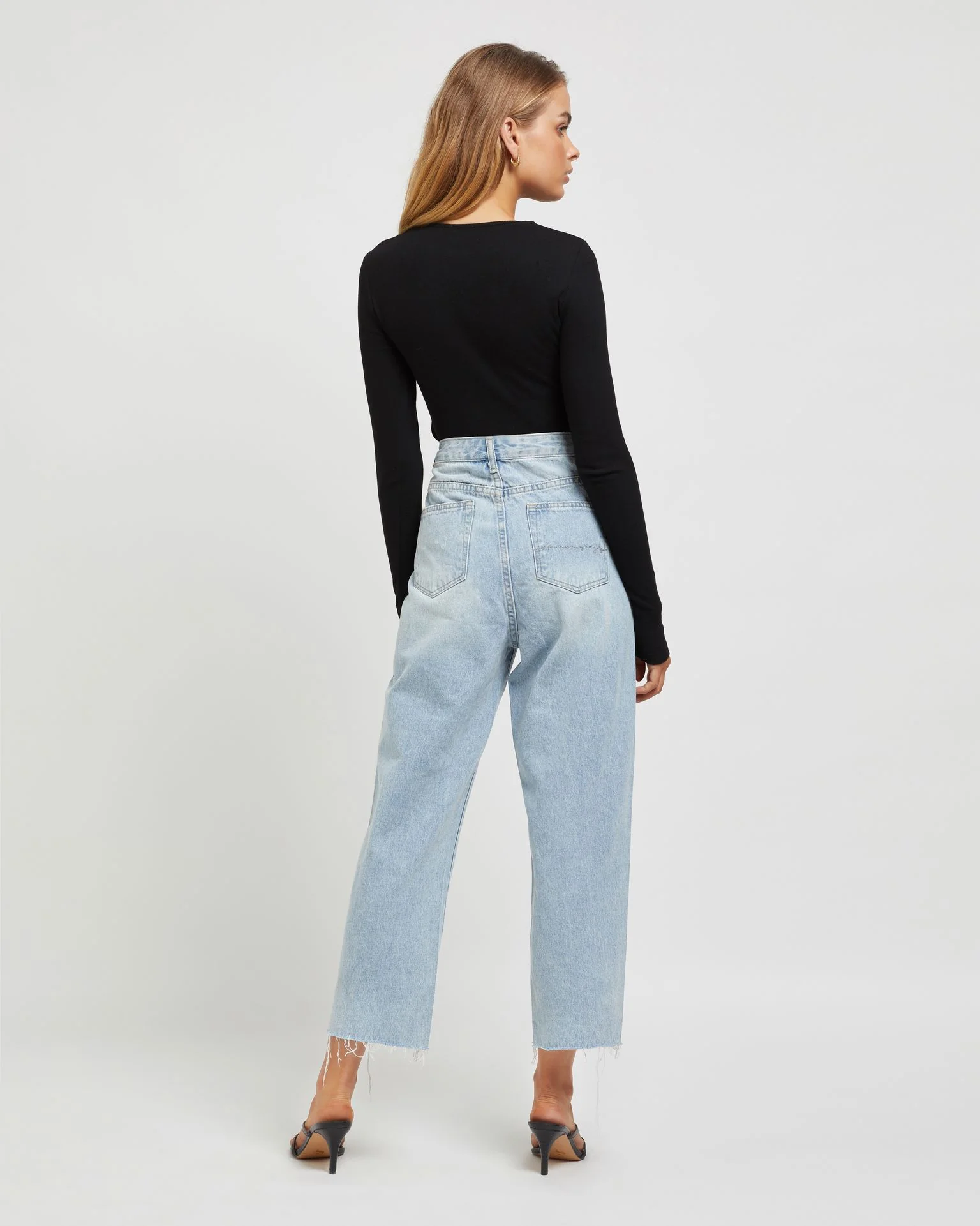 SUNDAYS THE LABEL Womens Natty Top - Black - Image 2