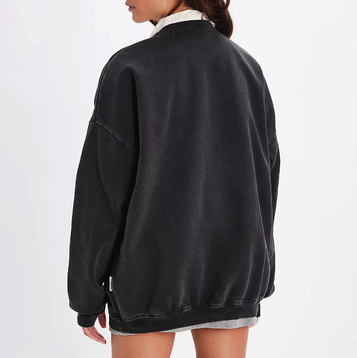 THE LAUNDRY ROOM Womens Rhinestone Star Jump Jumper - Black Snow - Image 5