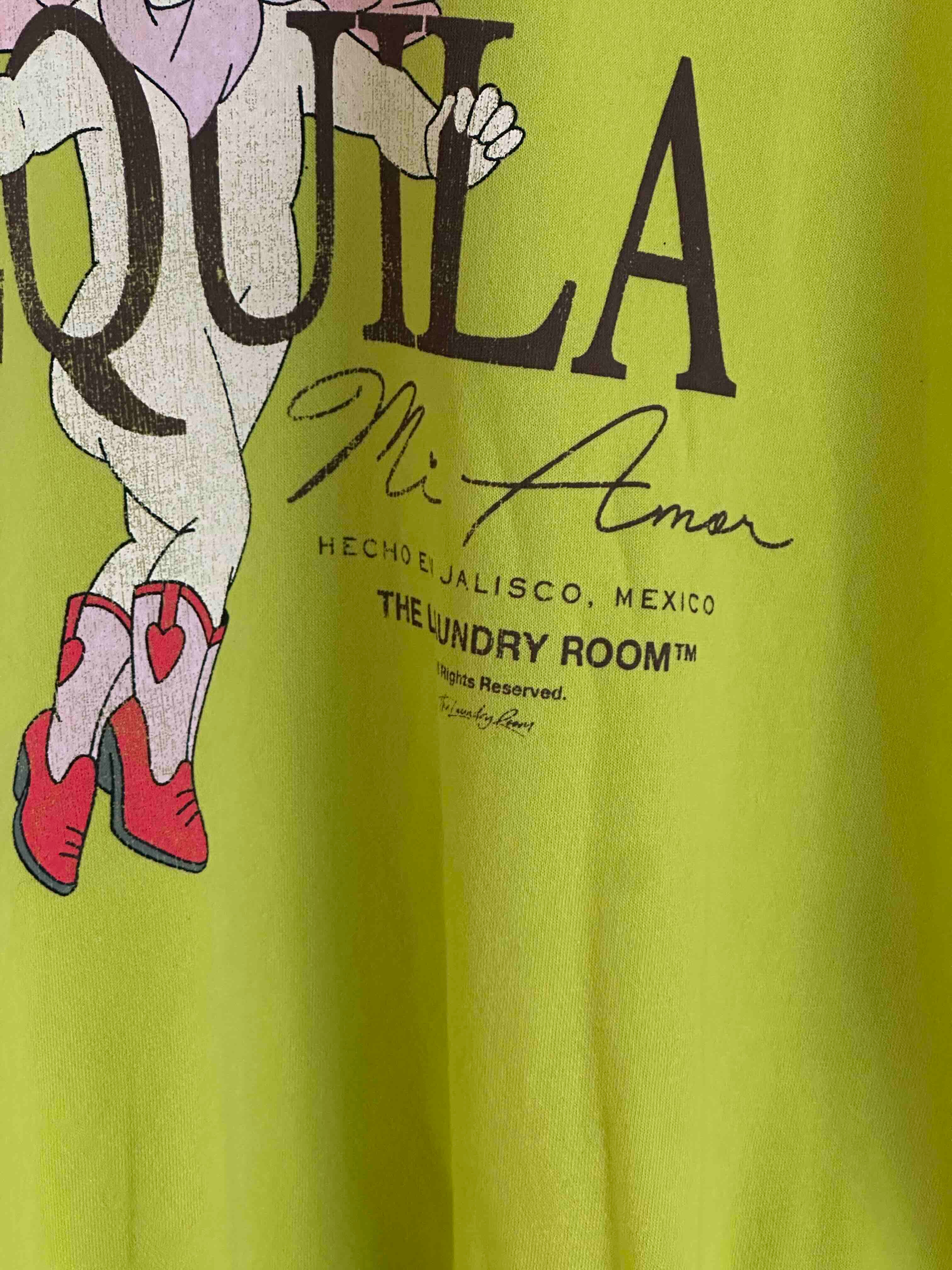THE LAUNDRY ROOM Womens Tequila Mi Amor Jump Jumper - Vintage Neon Yello - Image 10