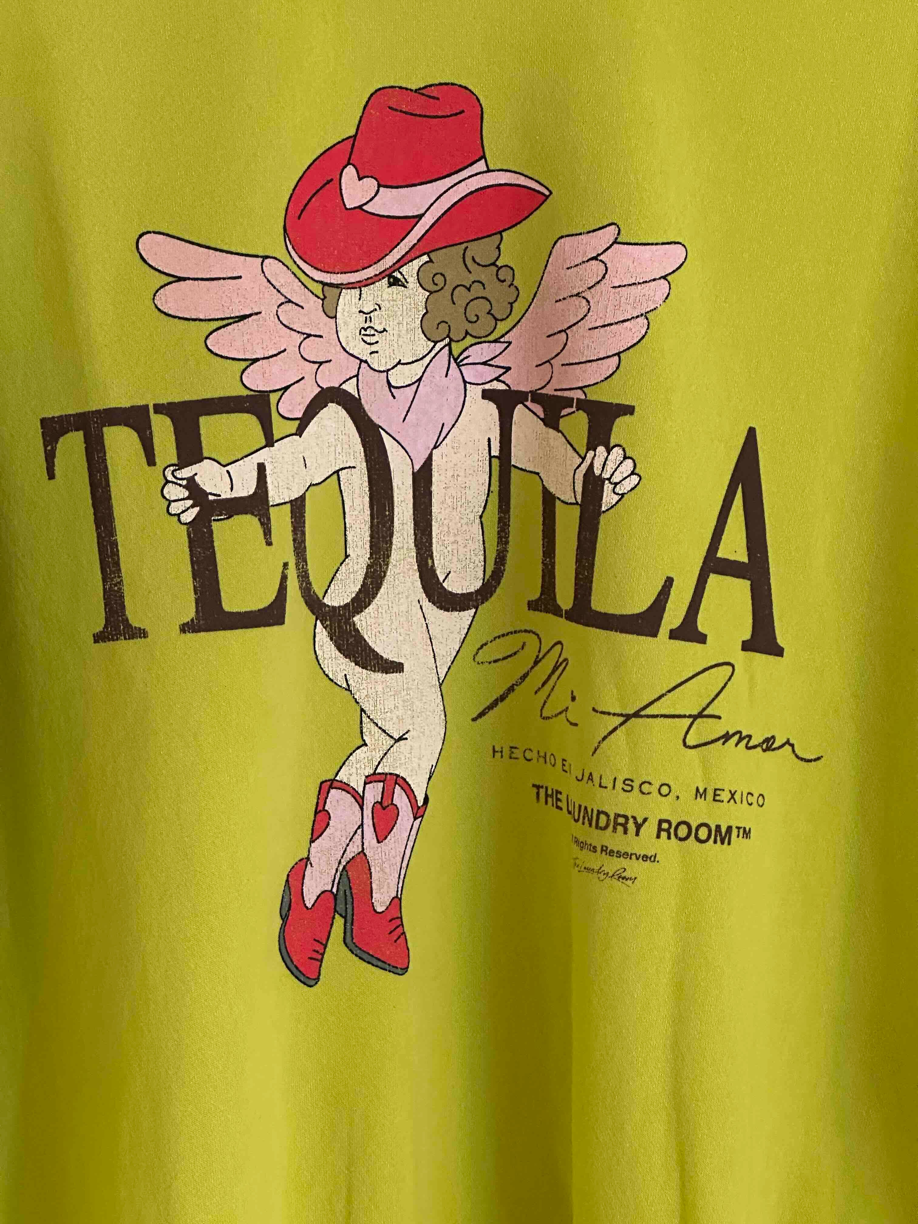 THE LAUNDRY ROOM Womens Tequila Mi Amor Jump Jumper - Vintage Neon Yello - Image 9