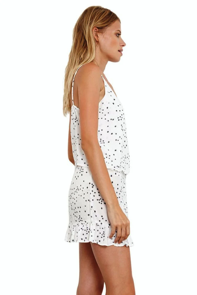 The People Vs WOMENS BRANDY CAMI WHITE NIGHT SKY...Last One Available - Image 2