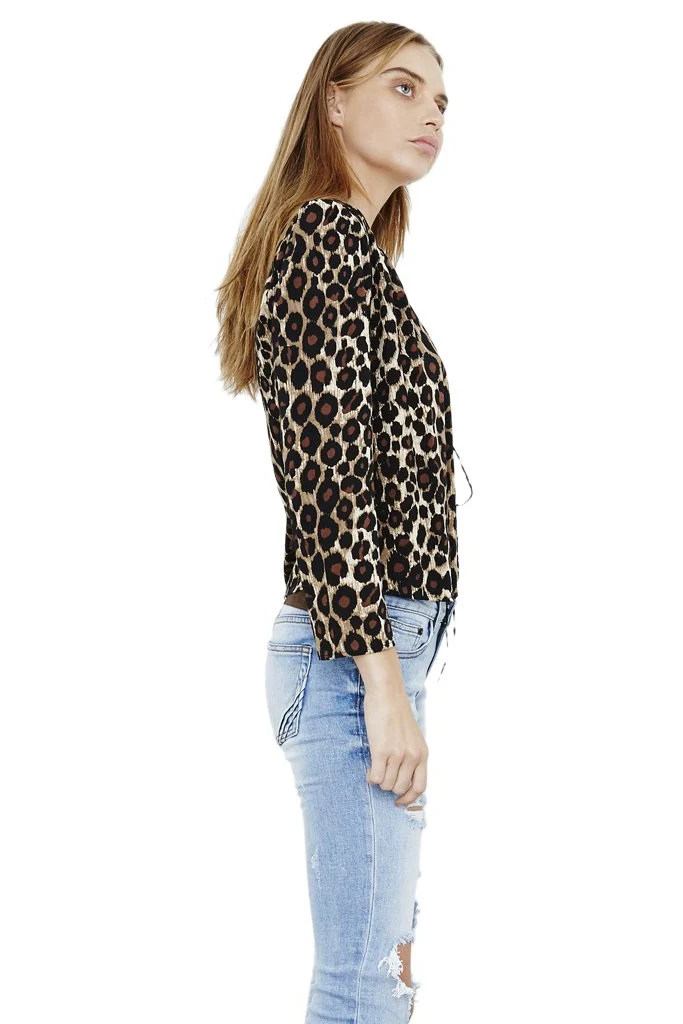 The People Vs WOMENS MARCELLO TIE TOP JAGUAR - Image 3