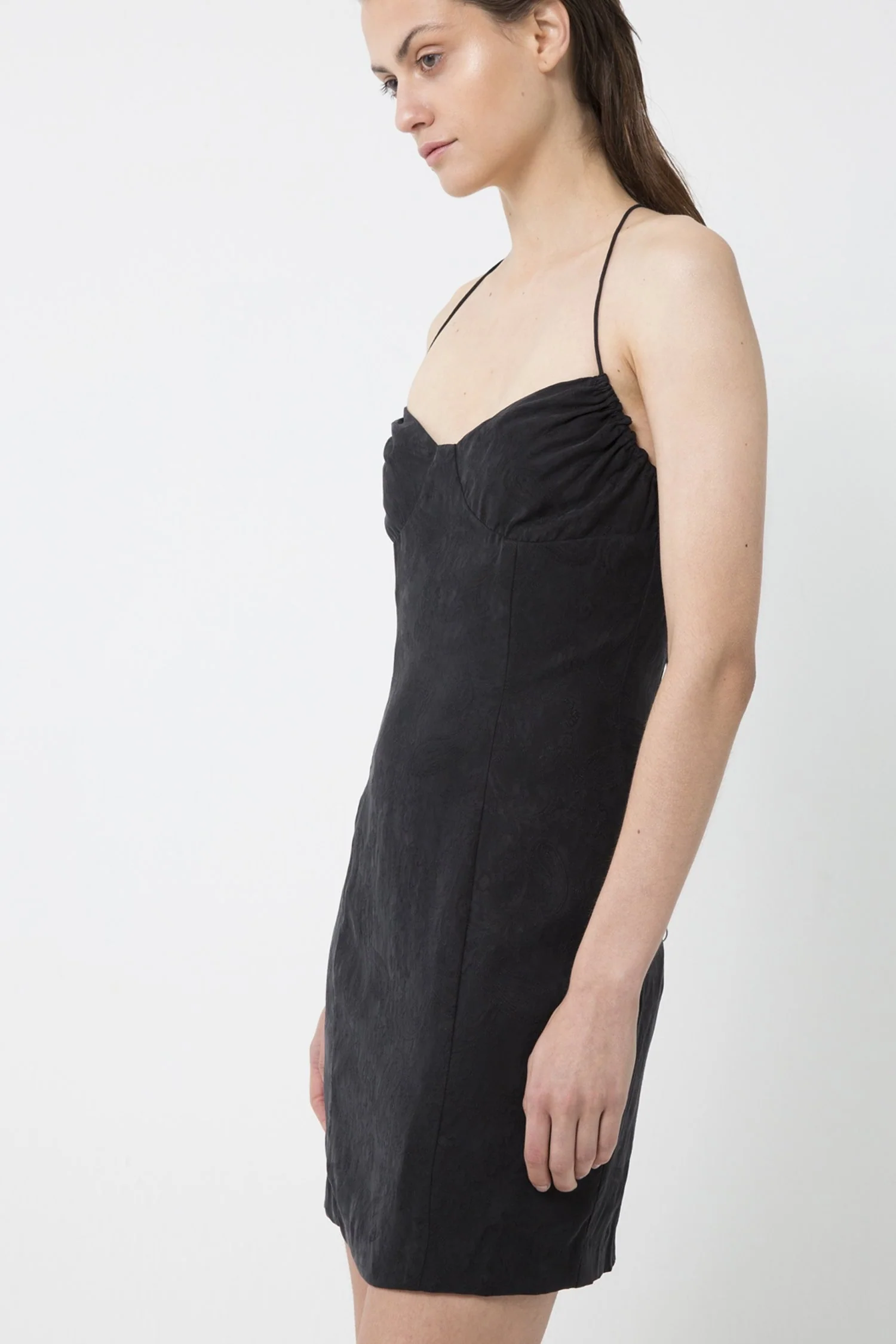 Third Form PAISLEY MINI DRESS BLACK.....Last One Available - Image 4