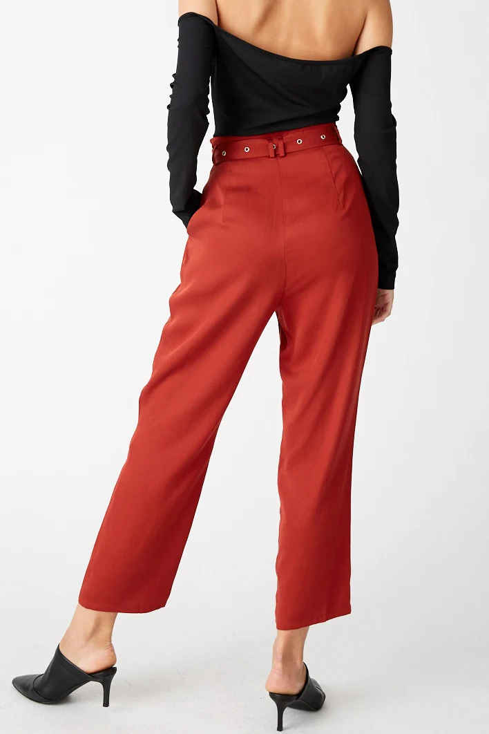 Third Form WOMENS SKY HIGH TROUSER RUST...Last Ones Available - Image 8