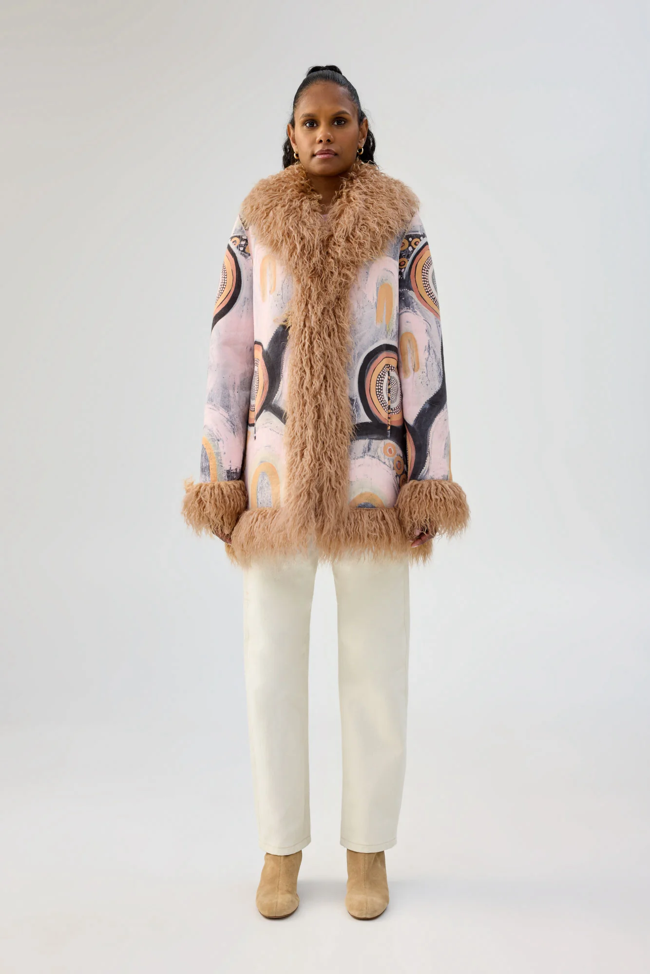 UNREAL FUR Womens Yawarr Coat - Giirwaa - Image 2