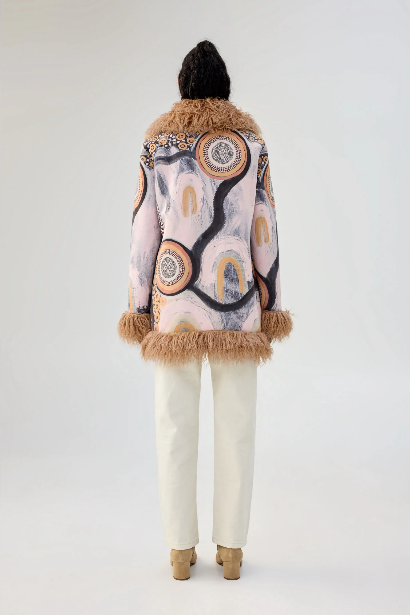 UNREAL FUR Womens Yawarr Coat - Giirwaa - Image 3