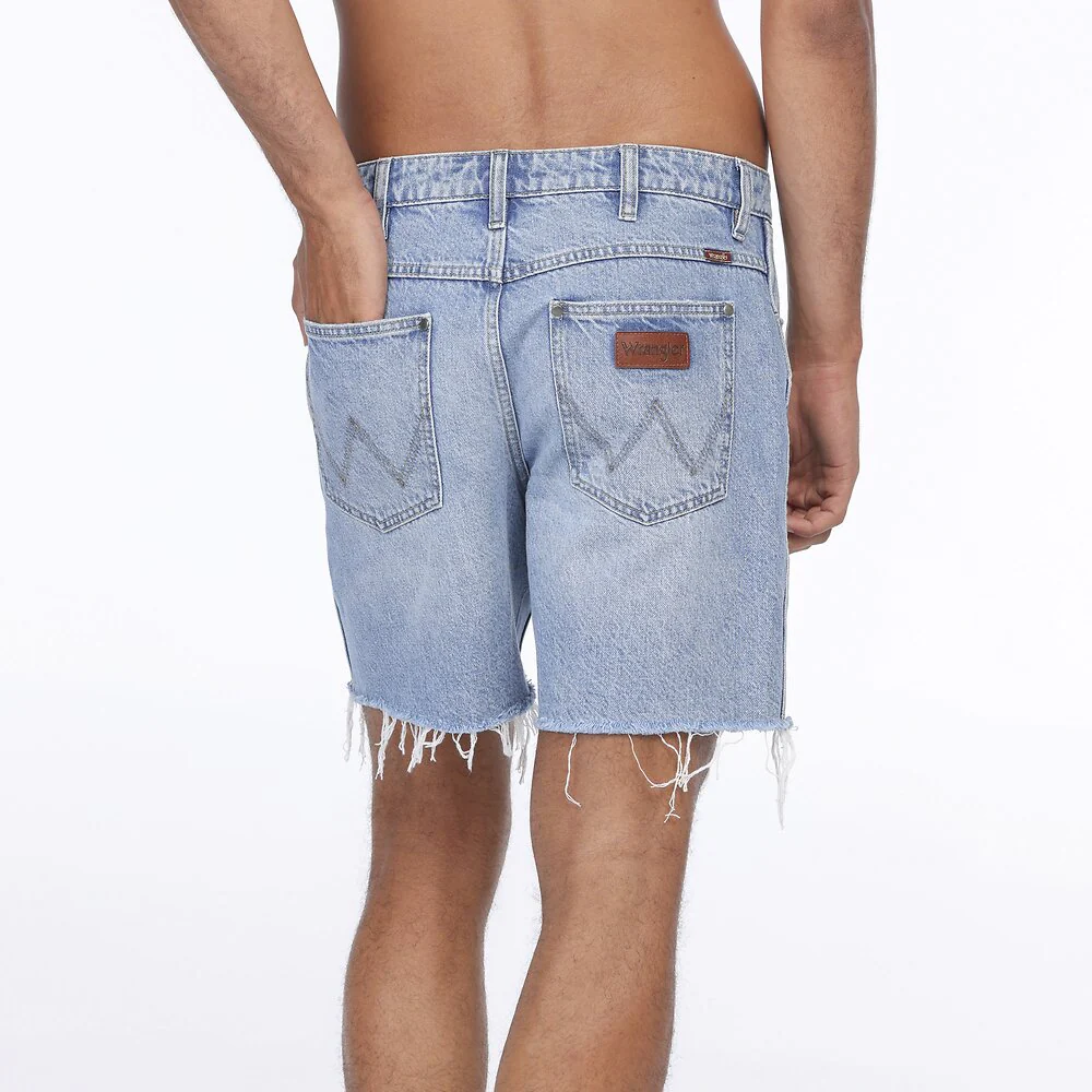 WRANGLER Mens Eazy Straight Denim Shorts - Wild - Image 4