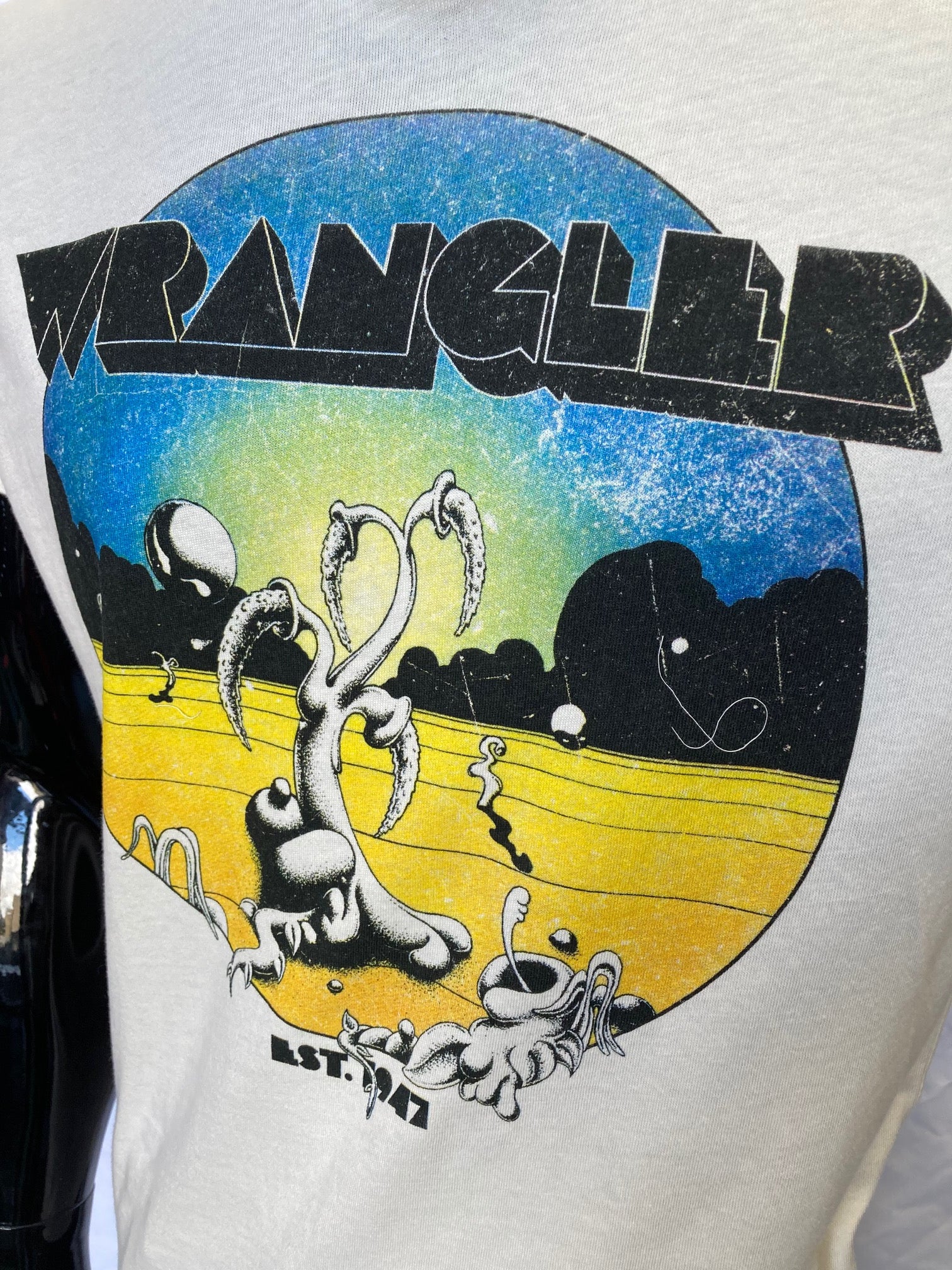 WranglerMens Only Place Tee - Ecru - Image 7